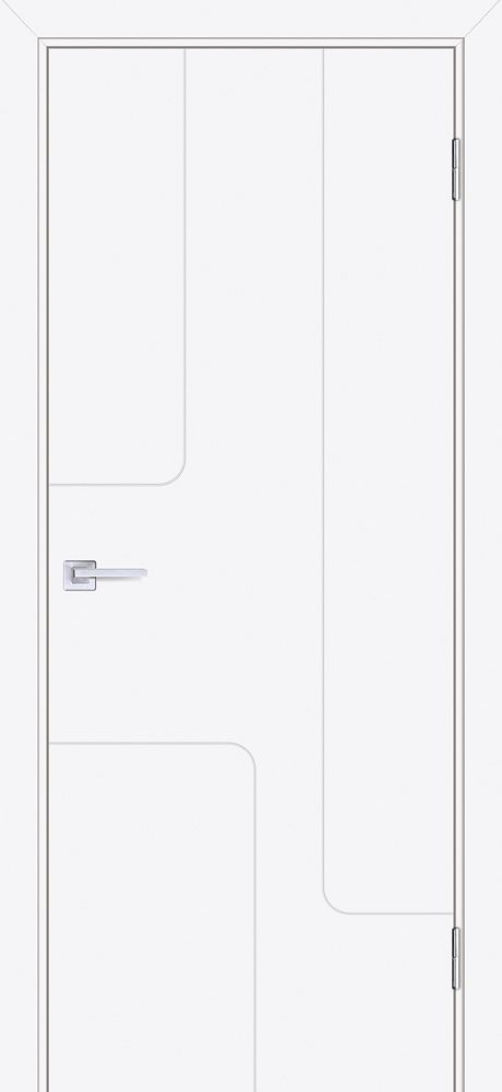 Межкомнатная дверь Смальта-Лайн 01 Белый ral 9003