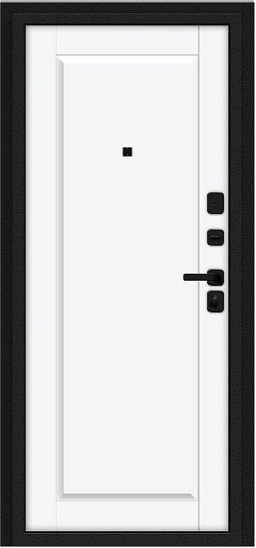 Товар Дверь Браво Сьют МФ/SBlack Букле черное/White Silk DIS007428