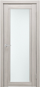 Товар Межкомнатная дверь Легенда К-11 тон Белая лиственница Остекление Сатинат белое