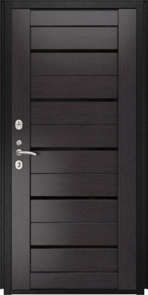 Товар Дверь ДвериПРО Модель L-46 СБ-1 (лак.черное, 16мм, венге) DPRO195826